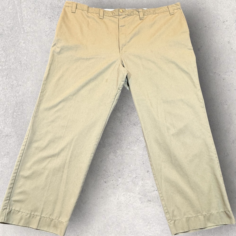 Dickies Work Pants Men's 52x31 Khaki Straight Leg Chino‎ Style LP810KH